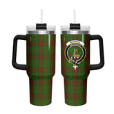 Maxwell Hunting Tartan Crest 40 oz Insulated Tumbler with Handle
